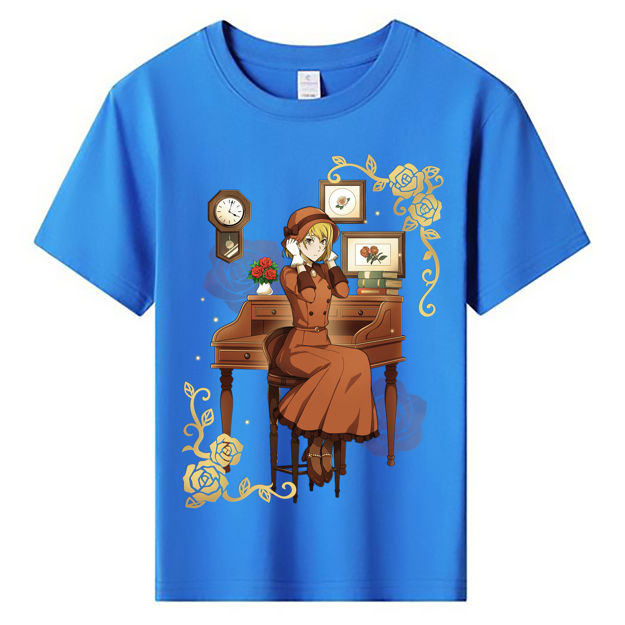 （画像用） 文豪ストレイドッグス Bungo Stray Dogs 綿100％キッズTシャツ（フロントプリント）